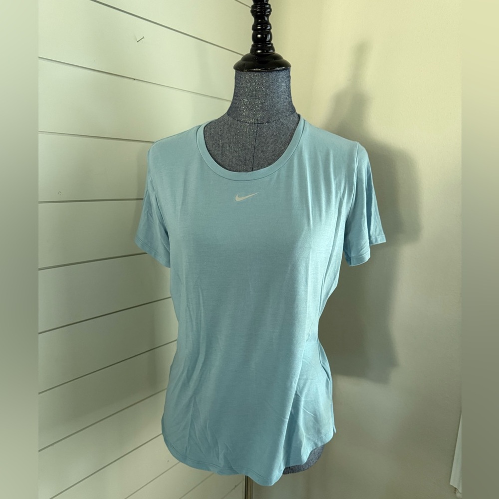 Nike Light Blue Workout Top